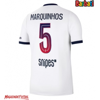 Paris Saint-Germain Marquinhos #5 Tricou Fotbal Replică 2026-27 Barbati Deplasare